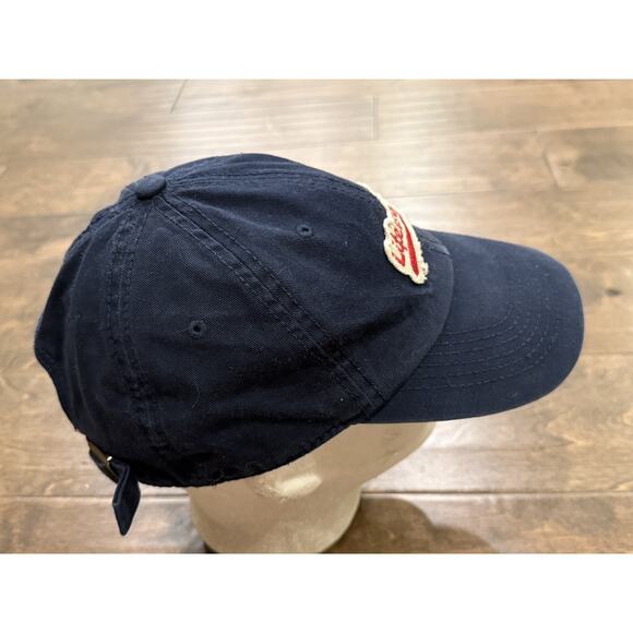 LIFE IS GOOD Unisex Navy Blue 100% Cotton Adjustable Strapback Hat Baseball Cap - Picture 5 of 9